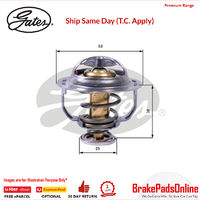 Thermostat for SKODA Superb 3T5 CDAA 1.8L Petrol TSi 4Cyl 4WD TH42895G1