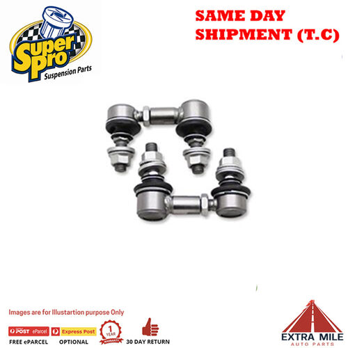 SuperPro Rear Sway Bar Link Kit - Heavy Duty Adjustable For BMW 5-E39 1995-2003