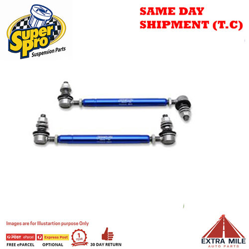 SuperPro Front Sway Bar Link Kit-Adjustable For Chevrolet Captiva-C100,C140