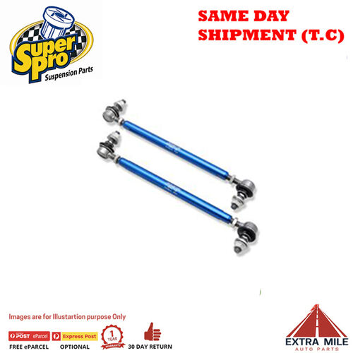 Front Sway Bar Link Kit - Heavy Duty Adjustable For BMW X5-E53 2000-2006