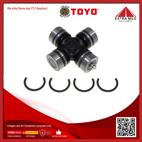 Toyo Universal Joint For Mazda RX-7 SA22C I 1.1L Petrol 12AN2 Coupe RWD