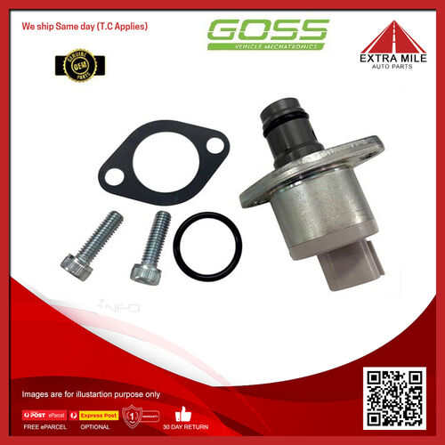 Goss Suction Control Valve For Holden Colorado LX RC 3.0L 4JJ1-TCX I4 16V DOHC