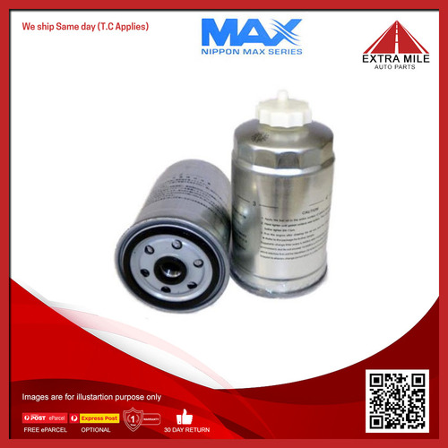 Nippon Max Diesel Fuel Filter For Fiat Ducato 2.8L 8140.43S 3D Van, 2D Cab