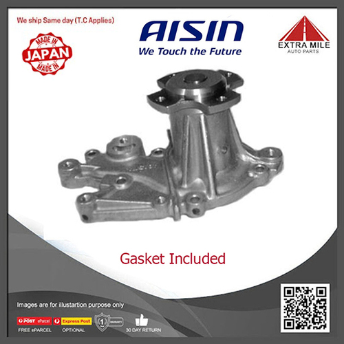 AISIN Engine Water Pump For Suzuki Carry DA32T 1.3L G13BB SOHC 4cyl 58kW 5sp Man