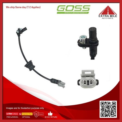 Goss ABS Wheel Speed Sensor Rear For Holden Captiva 5 CG 2.2L/2.4L Z24SED, Z22D1