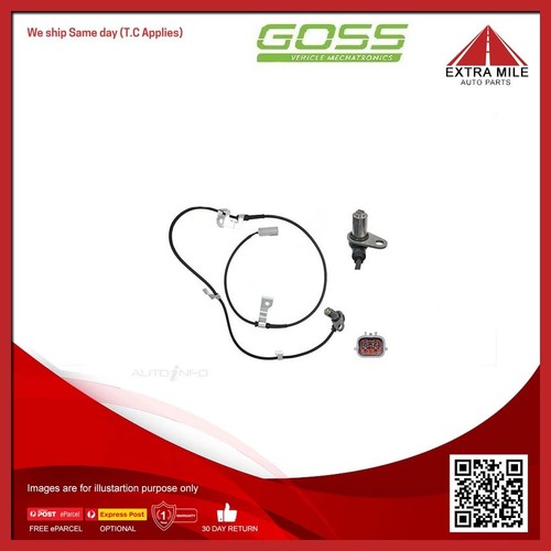 Goss ABS Wheel Speed Sensor Rear For Ford Courier PE PG PH 2.5L/2.6L G6, WLAT