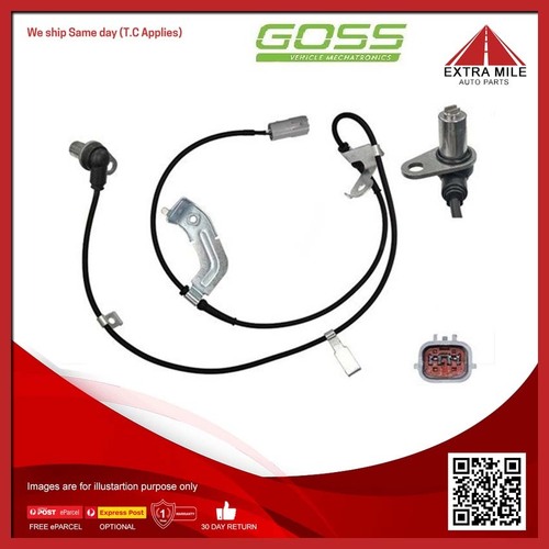 Goss ABS Wheel Speed Sensor Rear For Ford Courier PE PG PH 2.5L/2.6L G6/WLAT