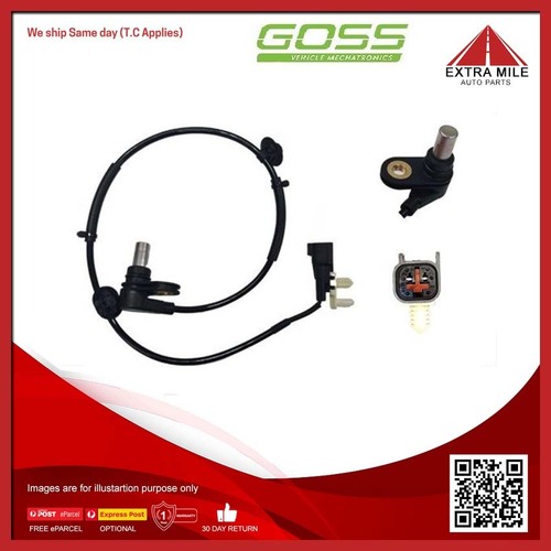 Goss ABS Wheel Speed Sensor Rear For Ford Ranger PX1 PX2 PX3 2.2L/3.2L P4AT/P5AT