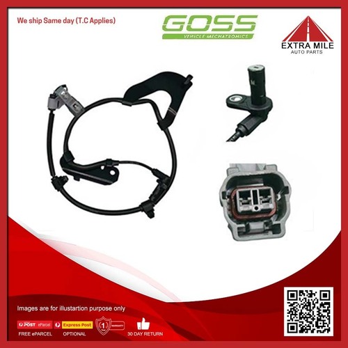 Goss ABS Wheel Speed Sensor Front For Isuzu MU-X UCR/UCS 3.0L 4JJ1-TC