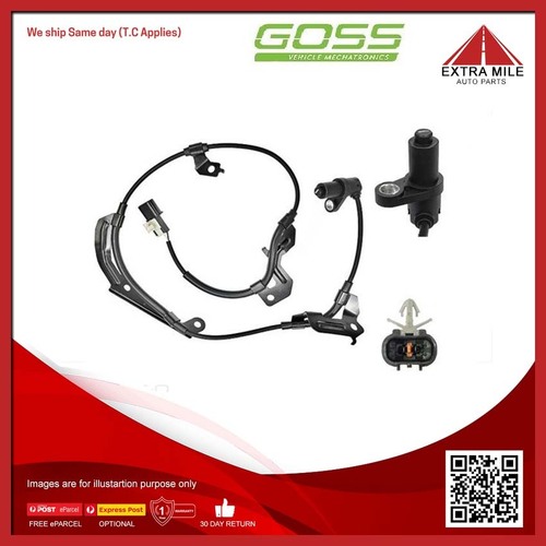 Goss ABS Wheel Speed Sensor Front For Mitsubishi Challenger PB PC 2.5L 4D56T