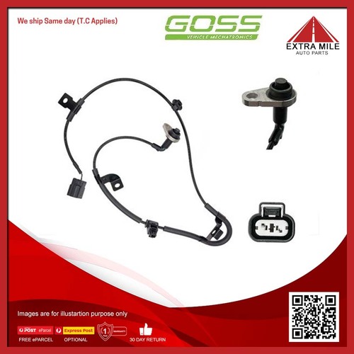 Goss ABS Wheel Speed Sensor Rear For Mitsubishi Triton MQ MR 2.4L 4N15