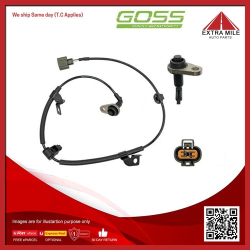 Goss ABS Wheel Speed Sensor Rear For Mitsubishi Triton GLX MQ MR 2.4L 4N15