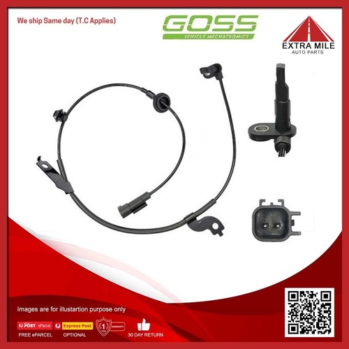 Goss ABS Wheel Speed Sensor Front For Mitsubishi Outlander ZJ ZG ZH ZK ZL V6