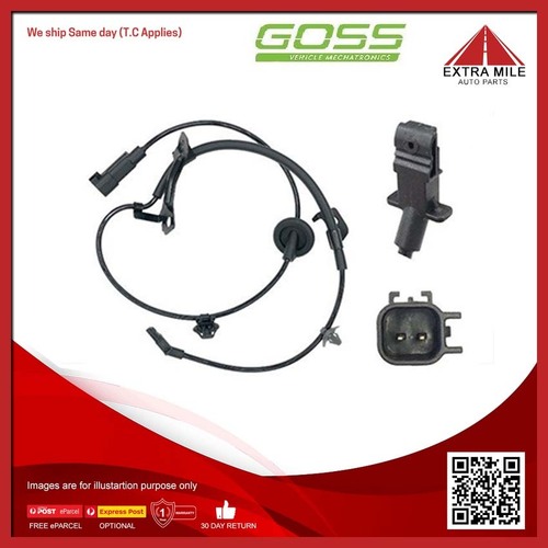 Goss ABS Wheel Speed Sensor Rear For Jeep Compass MK 2.0L/2.4L ECD, ED3 4D SUV