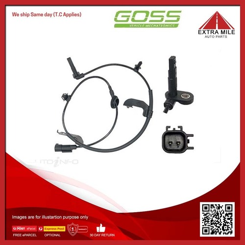 Goss ABS Wheel Speed Sensor Front For Jeep Compass MK 2.0L/2.4L ED3, ECN