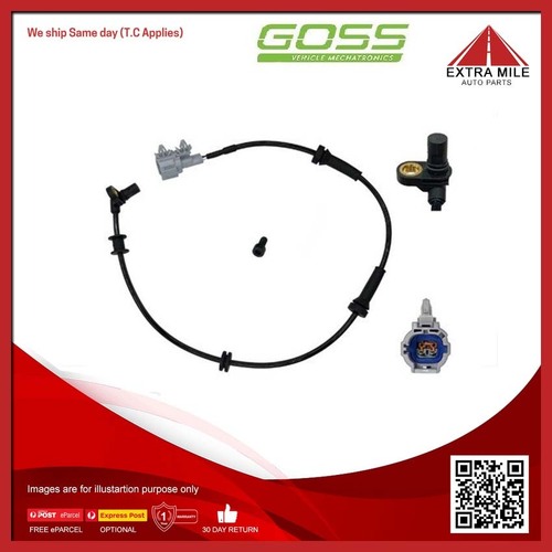 Goss ABS Wheel Speed Sensor Front For Nissan Frontier D40 2.5L/4.0L V6 QR25DE