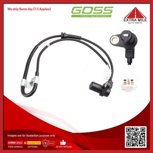 Goss ABS Wheel Speed Sensor - Front For Suzuki Swift RS415 1.5L,1.3L M13A DOHC