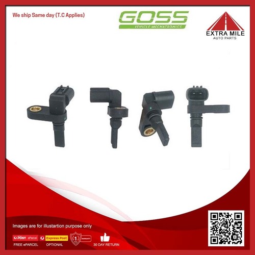 Goss ABS Wheel Speed Sensor Rear For Lexus LX450D VDJ201R 4.5L 1VDFTV V8