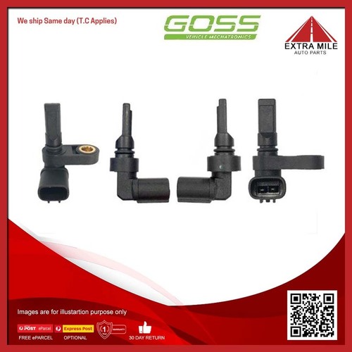 Goss ABS Wheel Speed Sensor Front For Lexus LX450D VDJ201R 4.5L 1VDFTV V8