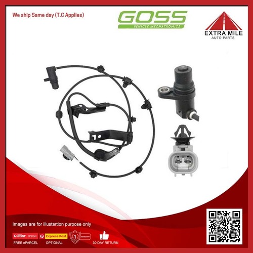 Goss ABS Wheel Speed Sensor Front For Toyota Hilux KUN26R 3.0L, GGN25R 4.0L V6