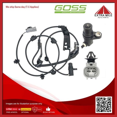 Goss ABS Wheel Speed Sensor Front For Toyota Hilux KUN26R 3.0L, GGN25R 4.0L V6