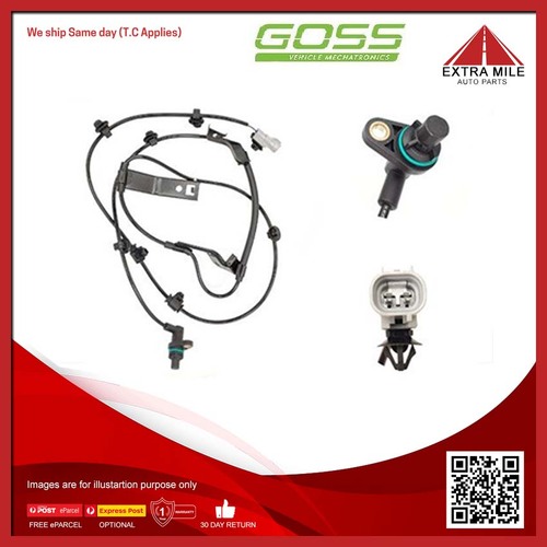 Goss ABS Wheel Speed Sensor Front For Toyota Hilux KUN26R 3.0L, GGN25R 4.0 V6