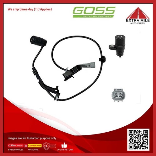 Goss ABS Wheel Speed Sensor Rear For Toyota Fortuner TGN166R 2.7L 2TRFE