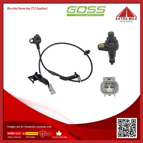 Goss ABS Wheel Speed Sensor Rear For Toyota Hilux KUN26R 3.0L, GGN25R 4.0L