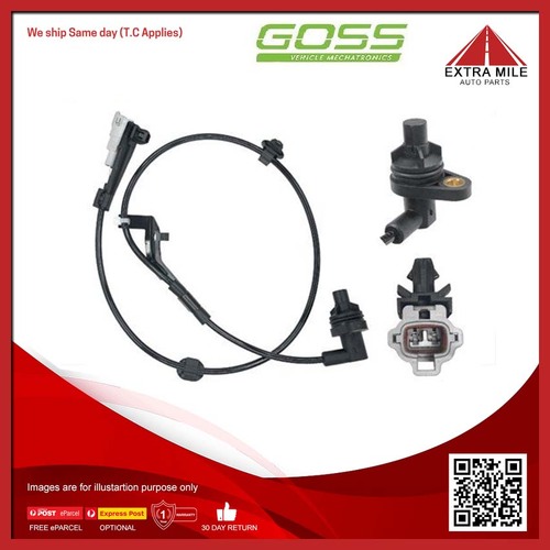 Goss ABS Wheel Speed Sensor Rear For Toyota Hilux KUN26R 3.0L, GGN25R 4.0L V6