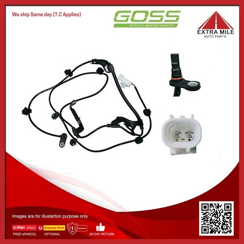 Goss ABS Wheel Speed Sensor Front For Toyota Fortuner GUN156R 2.8L 1GDFTV