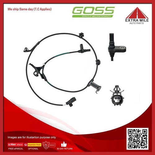 Goss ABS Wheel Speed Sensor Front For Toyota VIOS NCP93R 1.5L 1NZFE 4D Sedan