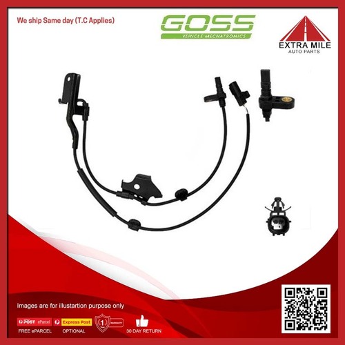 Goss ABS Wheel Speed Sensor Front For Toyota Sai Hybrid AZK10R 2.4L 2AZFXE