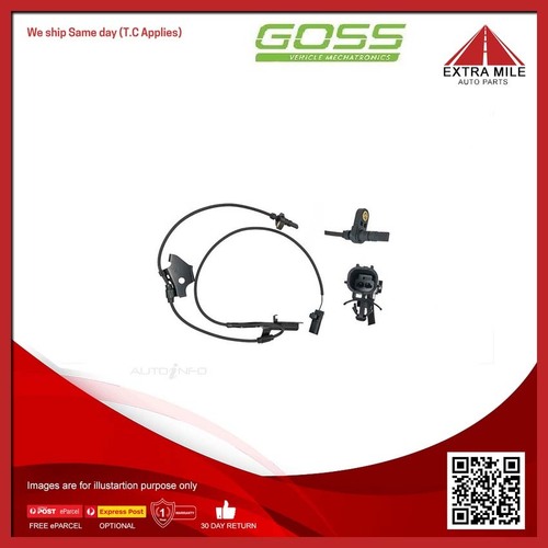 Goss ABS Wheel Speed Sensor Front For Toyota Sai Hybrid AZK10R 2.4L 2AZFXE