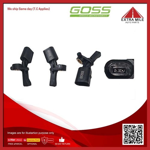 Goss ABS Wheel Speed Sensor Rear For Skoda Roomster 5J 1.6L/1.2L/1.9L BTS/CBZB