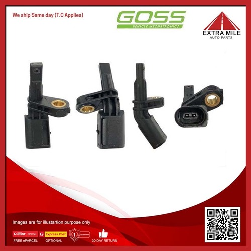 Goss ABS Wheel Speed Sensor Rear For Audi A3 8P 8V 1.4L/1.6L/1.8L/1.9L/2.0L V6