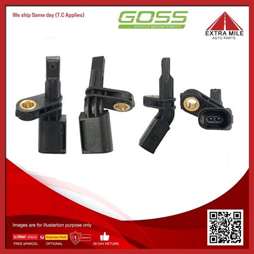 Goss ABS Wheel Speed Sensor Rear For Volkswagen Caddy 2K 1.6L/1.9L/2.0L BGU/CZCB