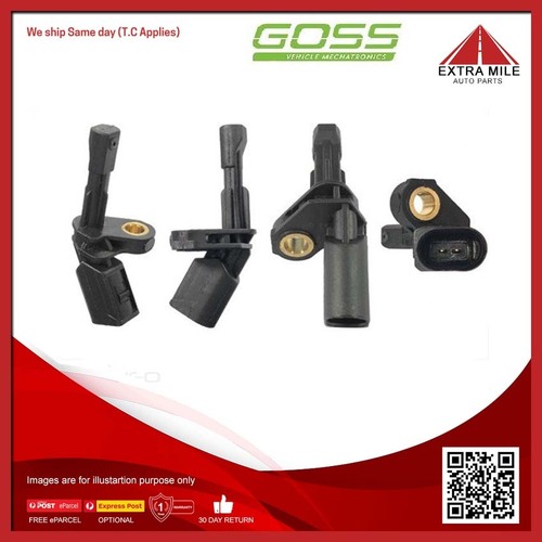 Goss ABS Wheel Speed Sensor Rear For Volkswagen Beetle 1L 1.4L CTHD 2D Hatchback