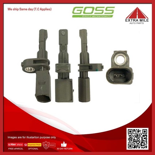 Goss ABS Wheel Speed Sensor Rear For Volkswagen Arteon 140 TSI 3H 2.0L DNNA