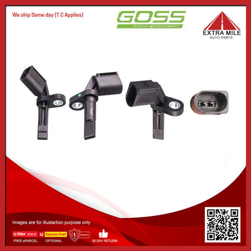 Goss ABS Wheel Speed Sensor - Front For Audi Allroad Quattro C6 3.0L BVJ V8 DOHC