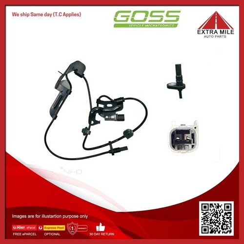 Goss ABS Wheel Speed Sensor Front For Ford Everest UA 3.2L P5AT 4D SUV Mid-Size