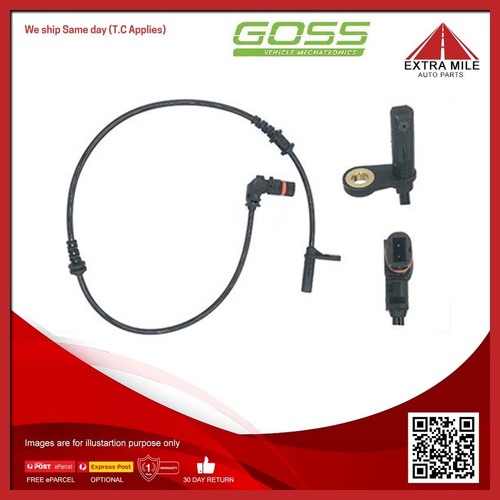 Goss ABS Wheel Speed Sensor Front For MercedesBenz C180 C204/S204/W204