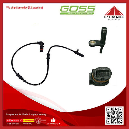 Goss ABS Wheel Speed Sensor - Front For Mercedes Benz CLC180 CL203 1.8L M271.946