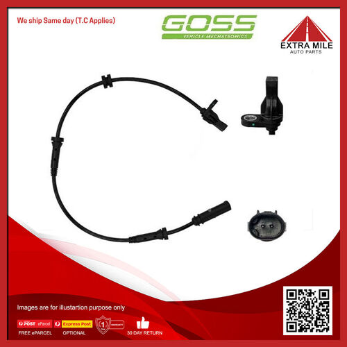 Goss ABS Wheel Speed Sensor - Front For BMW 230i F23 2.0L B48B20B I4 16V DOHC