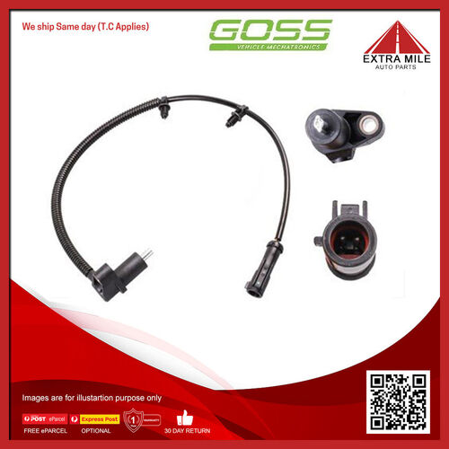 Goss ABS Wheel Speed Sensor - Front For Ford TL50 TS50 4.9L V8 16V OHV