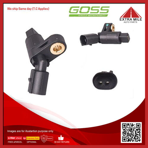 Goss Abs Wheel Speed Sensor - Front For Audi TT S-Line 8N 1.8L BAM I4 20V DOHC