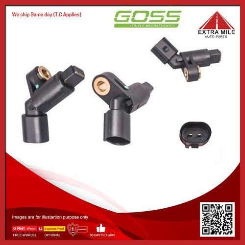 Goss Abs Wheel Speed Sensor - Front For Audi TT S-Line 1.8L APX I4 20V DOHC