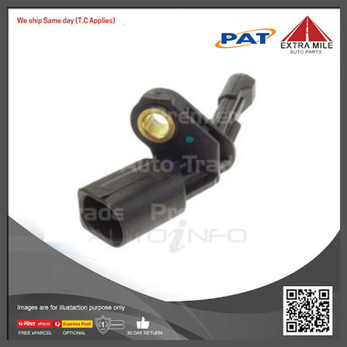 PAT Abs Wheel Speed Sensor -Rear For Volkswagen Tiguan TSI 5N 1.4L CTHD 16V DOHC