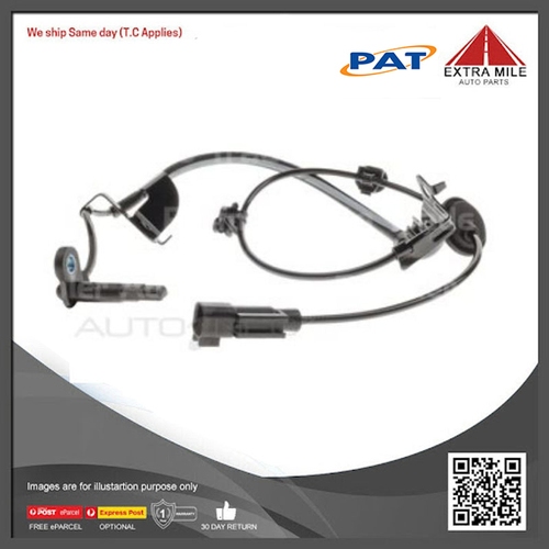 PAT Abs Wheel Speed Sensor -Rear For Mitsubishi Outlander ZG ZH 2.4L I4 16V DOHC