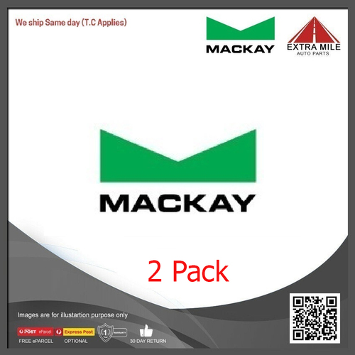 Mackay Windscreen Washer Hose- 3.2mm (1/8") ID x 2m Length - 2 Pack