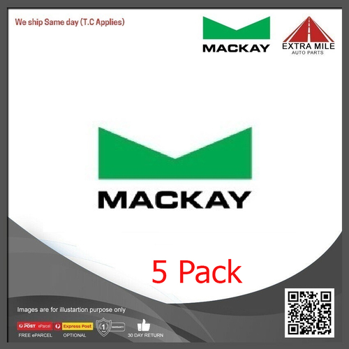 Mackay Windscreen Washer Hose- 3.2mm (1/8") ID x 2m Length - 5 Pack